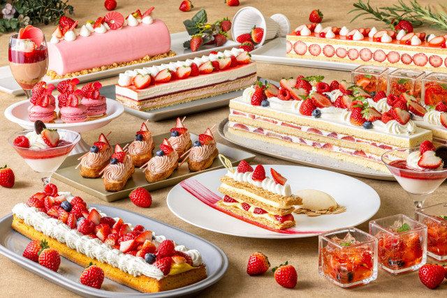 横浜ベイシェラトン ホテル＆タワーズ「ナイトスイーツブッフェ Sweets Parade～ストロベリー～」